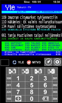 Finnish Teletext Screenshot Image