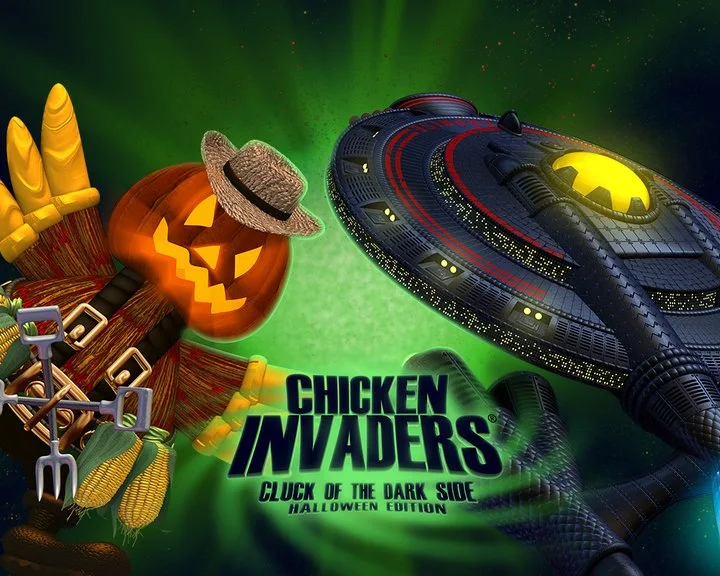 Chicken Invaders 5 Halloween Image