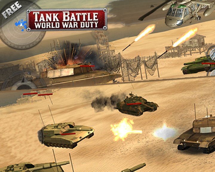 Tank Battle 3D Image