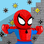 Cute Spiderman Jump Image