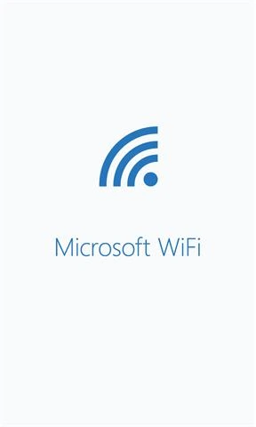 Microsoft WiFi Screenshot Image