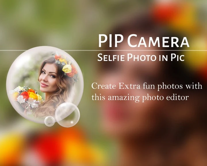 PIP Camera Selfie Photo In Pic Image