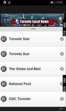 Toronto Local News Screenshot Image