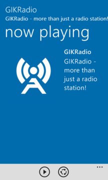 GIKRadio Screenshot Image