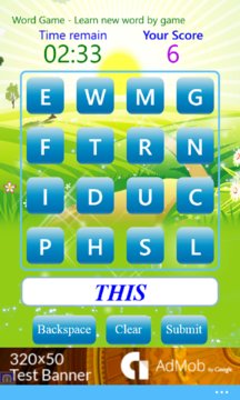 Word Game English Screenshot Image