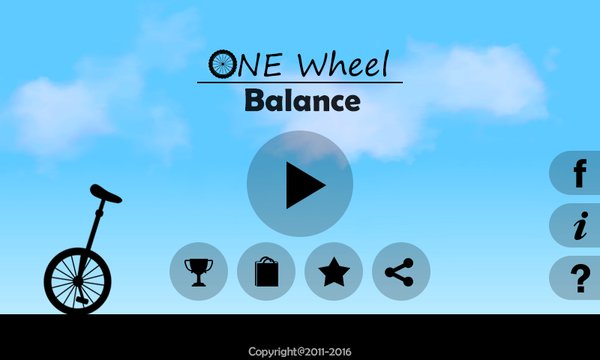 One Wheel Balance Screenshot Image