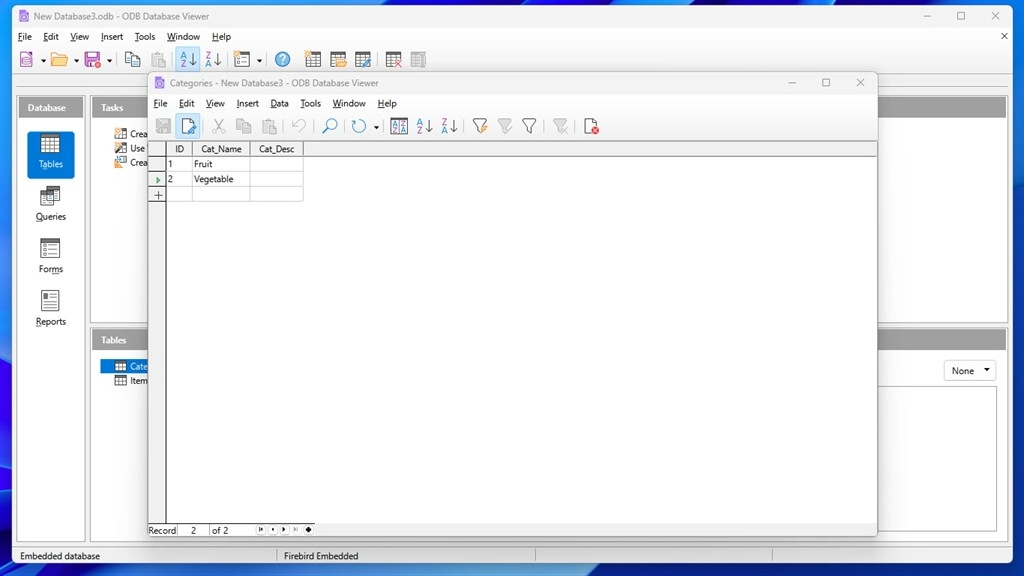 ODB Database Viewer Screenshot Image #3