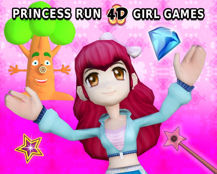 Princess Run 4D - Girl Games Image