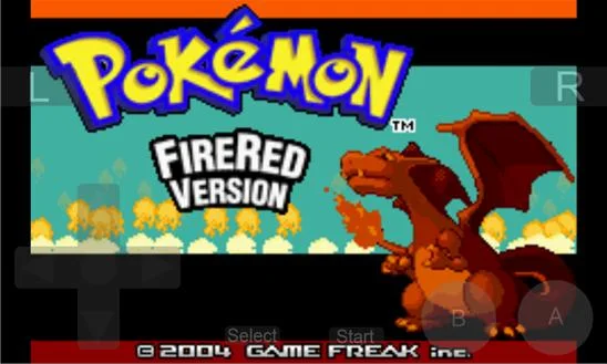 Pokemon FireRed RPG Original Screenshot Image