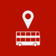 London Bus Hub Icon Image