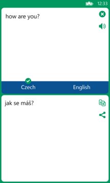 Czech English Translator Screenshot Image