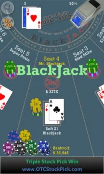 Advanced 21 Blackjack Screenshot Image