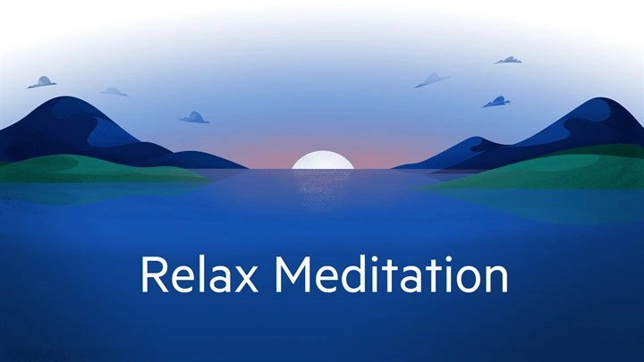 Relax Meditation Image