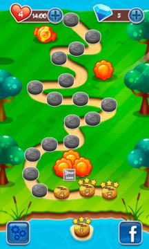 250k Jelly Garden - Match 3 Puzzle Screenshot Image