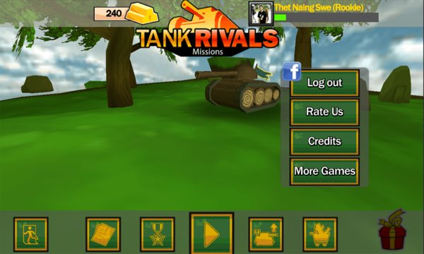 Tank War 3D Screenshot Image