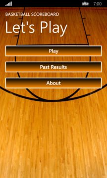 Basket Scoreboard Screenshot Image