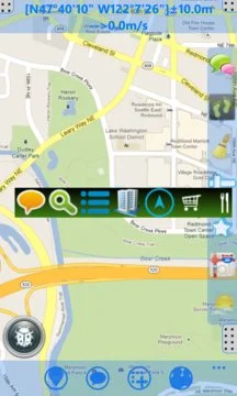 GPS Map+ Screenshot Image