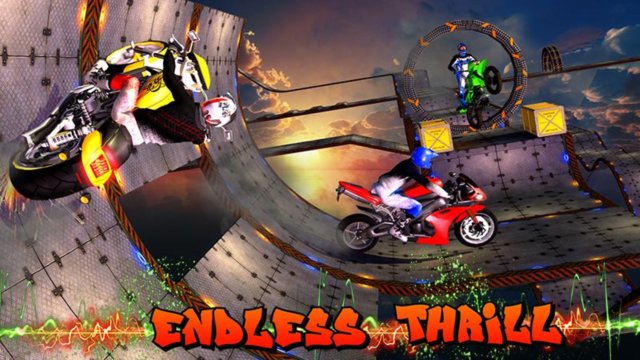 Crazy Bike Stunts3D Screenshot Image