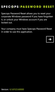 Password Reset Screenshot Image
