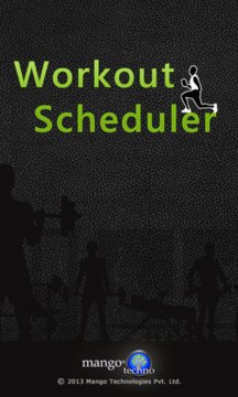 Workout Scheduler Screenshot Image