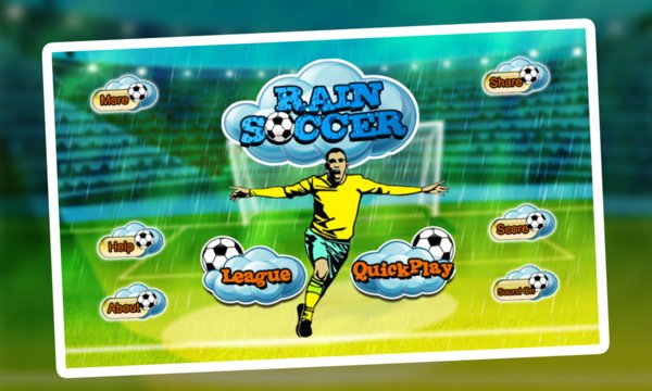 Rain Soccer Screenshot Image