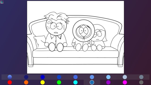 Paint South Park App Screenshot 2