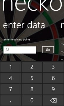 Darts Checkout Screenshot Image