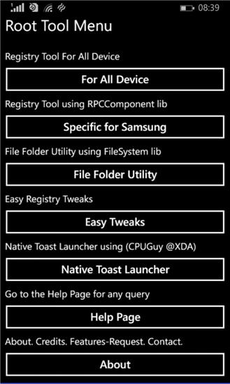 Root Tool App Screenshot 1