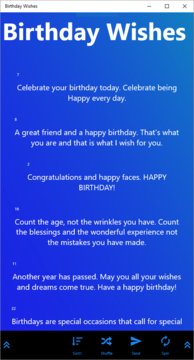 Birthday Wishes Screenshot Image