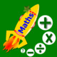 Maths Rocket Icon Image