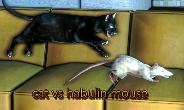 Cat vs Rat-Mouse Chase Simulator Screenshot Image