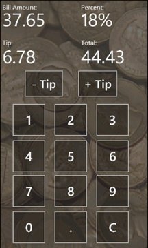 Tip Calculator Screenshot Image