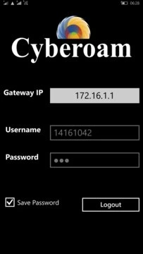 Cyberoam iAccess Lite Screenshot Image