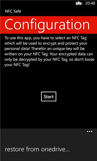 NFC Safe Screenshot Image