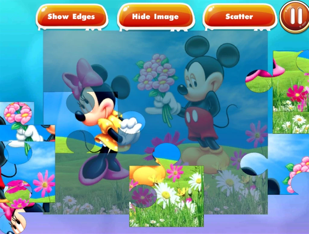 Jigsaw Mickey Kids Screenshot Image #2