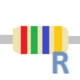 Resistor Value Icon Image