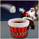 Santa Gift Toss Icon Image