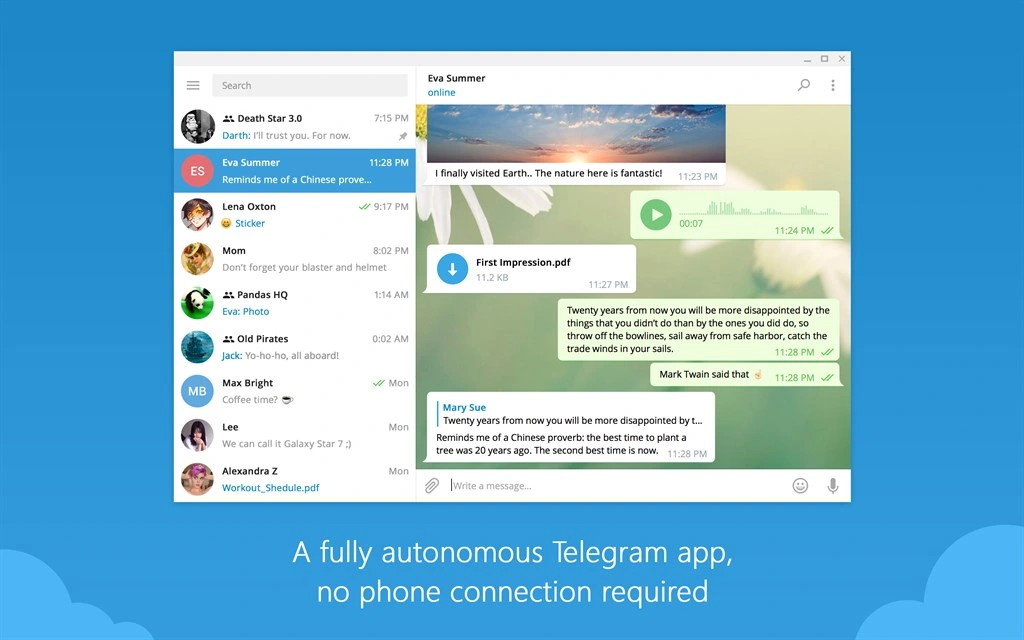 Telegram Desktop Screenshot Image #3