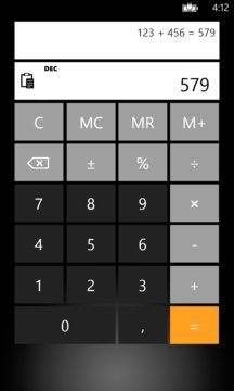 Ze Calculator Screenshot Image