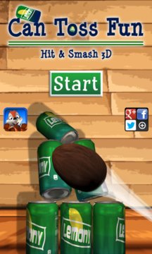 Can Toss Fun Hit and Smash 3D Screenshot Image