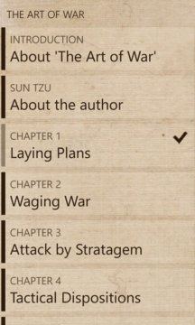 The Art of War App Screenshot 1