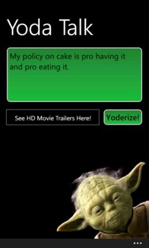 Yoda Talk Screenshot Image