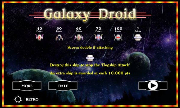 Galaxy Droid Screenshot Image