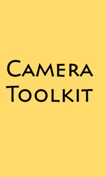 Camera Toolkit