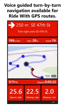 Cycle Tracks GPS Screenshot Image