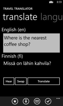 Travel Translator Screenshot Image