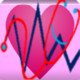 Heart Beat Rate Monitor Icon Image