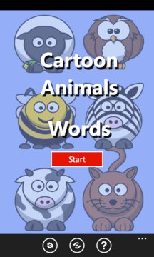 Cartoon Animals Words Screenshot Image