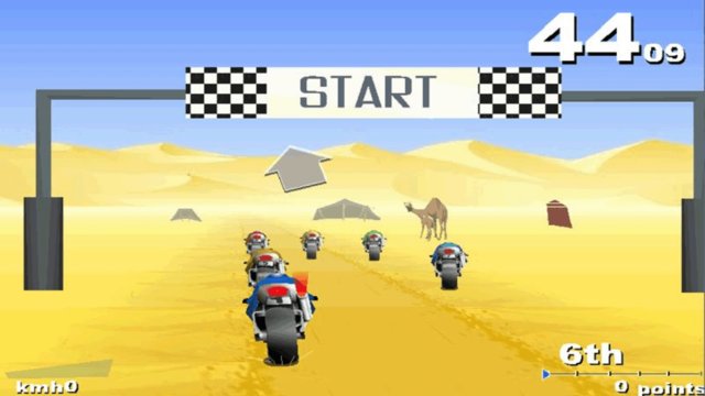 Crazy Racing Moto Screenshot Image