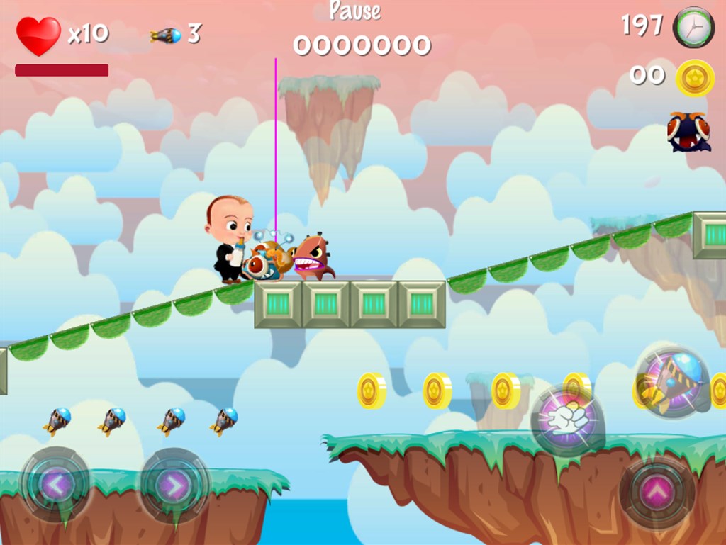 Baby Yellow Boss Adventure Screenshot Image